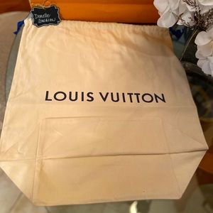 Authentic Louis Vuitton LV Dust Bag